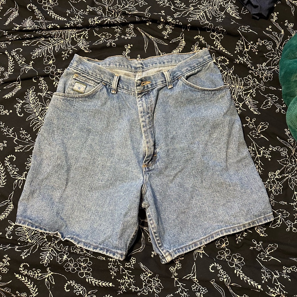 vintage wrangler for women denim shorts